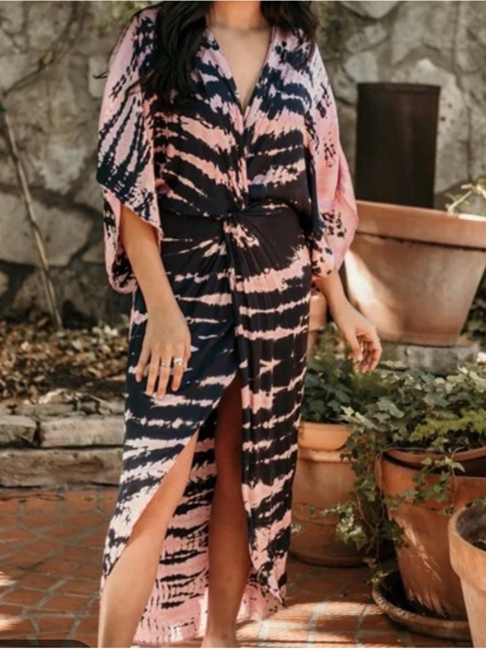 NWT Young Fabulous and Broke Tie-Dye Dress